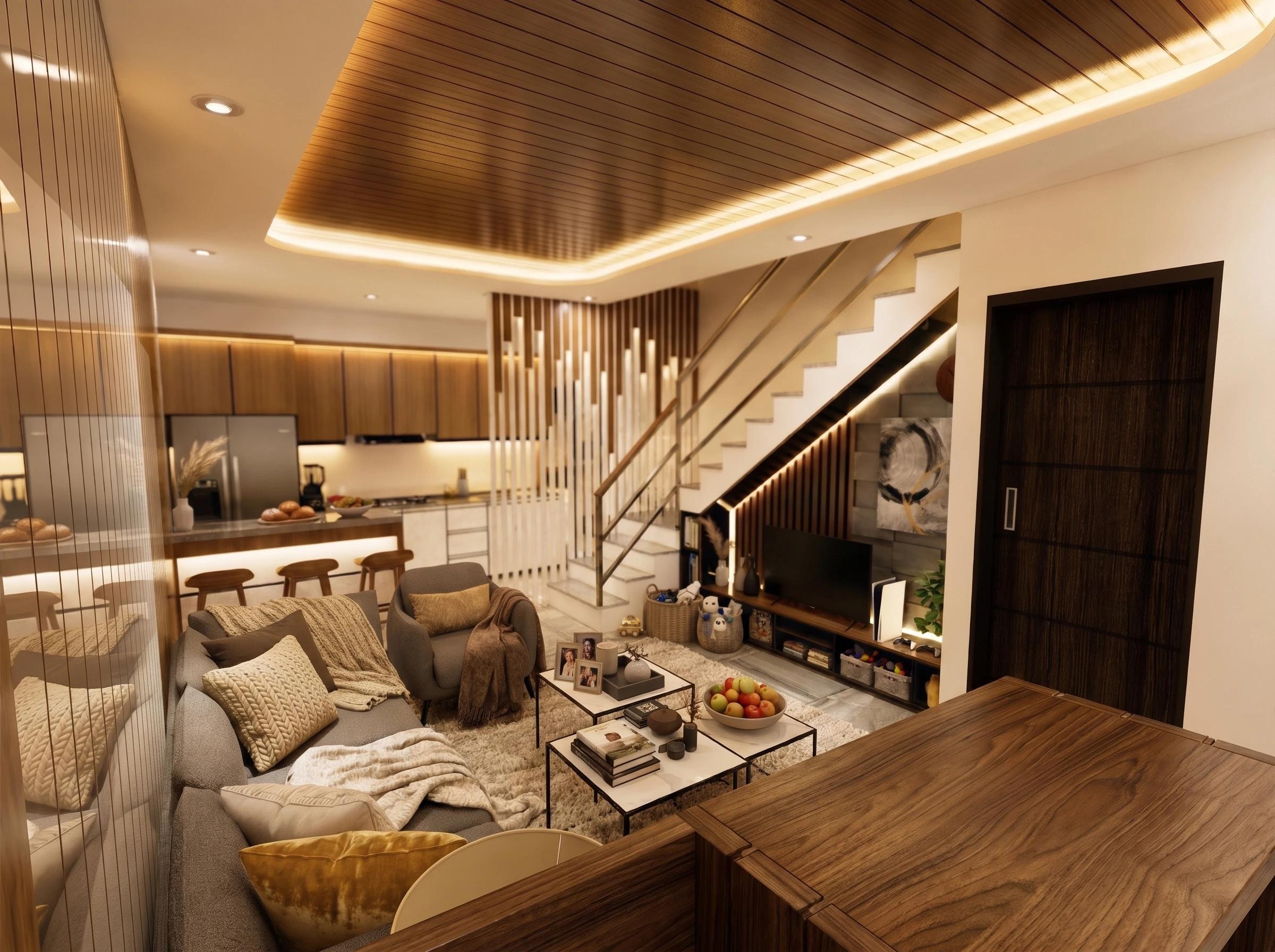 Warm Urban House, 3