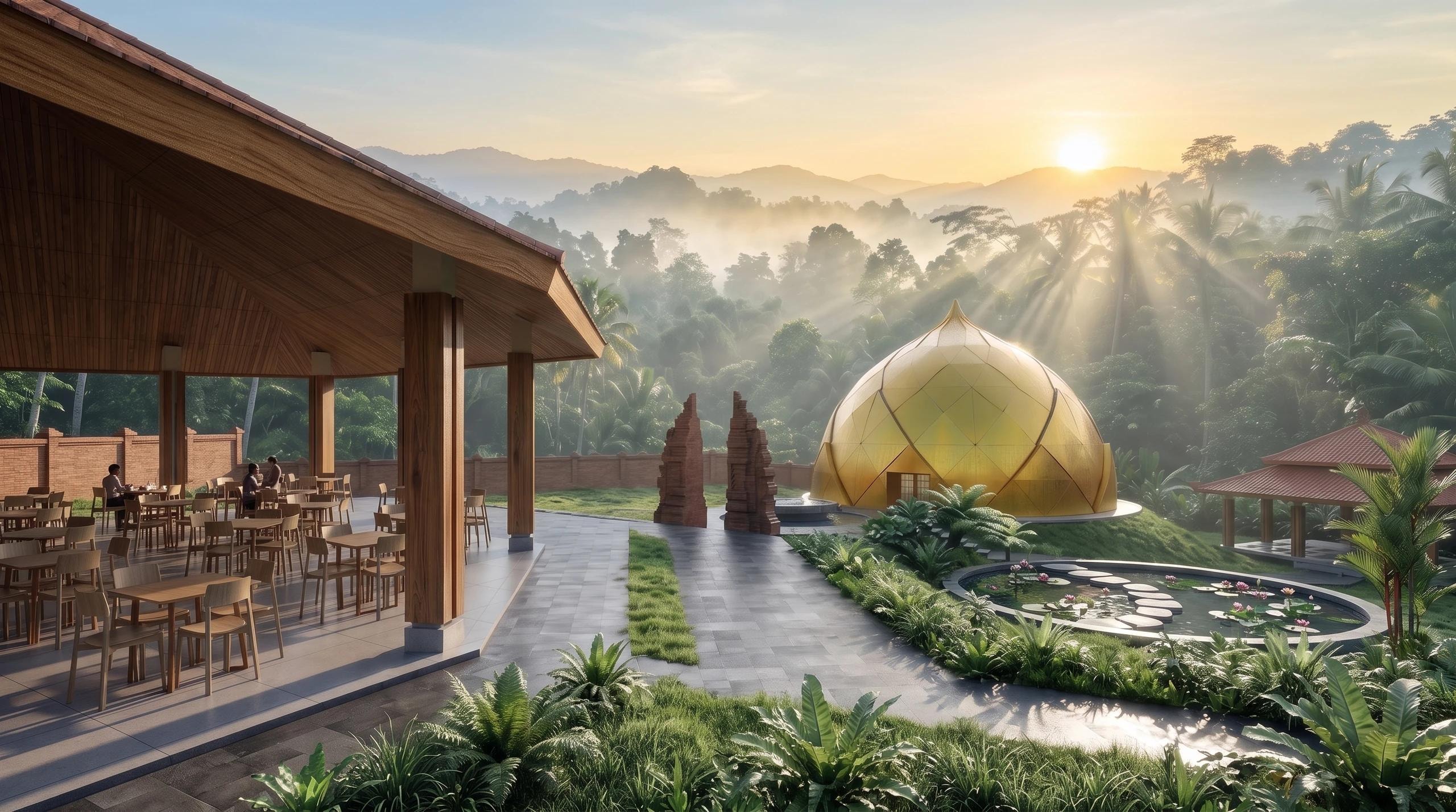 Lotus Pavilion, 3